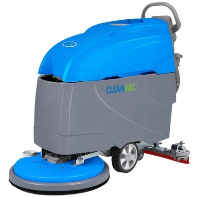 CLEANVAC Cordless Electric Manual Floor Scrubber drier W53C