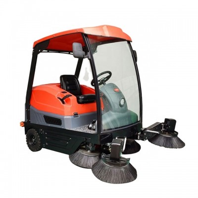 CLEANVAC Factory Ride-On Floor Sweeper Pavement Cleaning Machine