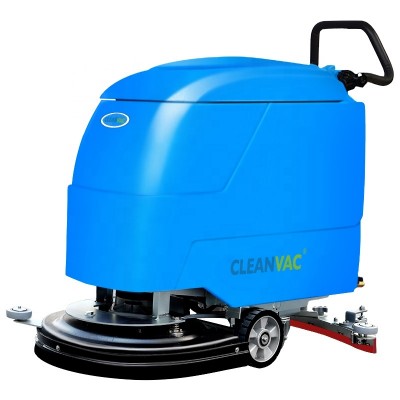 CLEANVAC Walk Behind Battery powered Cleaning Machine Electric Floor Scrubber