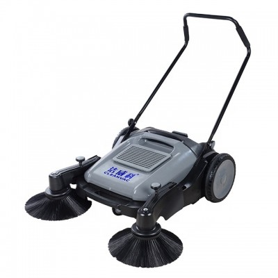 Wb1050 Hand Push Sweeping Machine Handheld Floor Sweeper Unpowered Road Sweeper