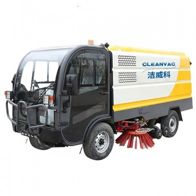 Cleanvac Mini Street Cleaning Vacuum Road Sweeper Truck For Sale